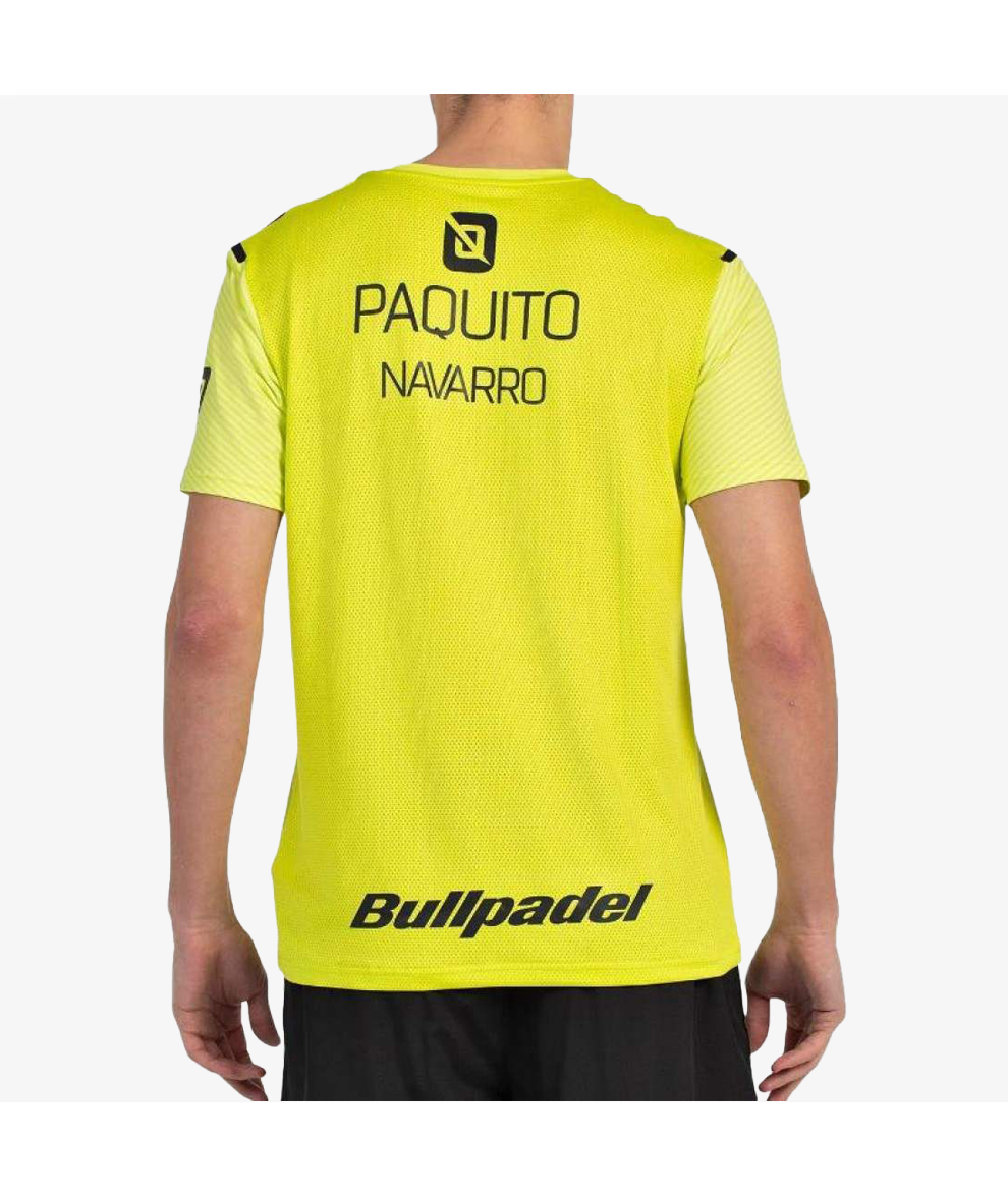 Bullpadel Paquito Navarro 25V Lime T-shirt