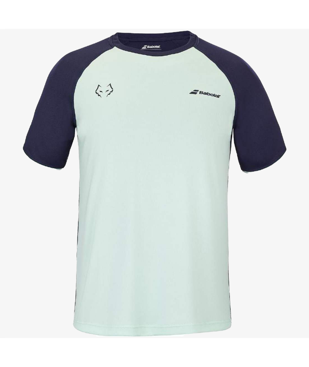 Camiseta Babolat Juan Lebron Verde Azul