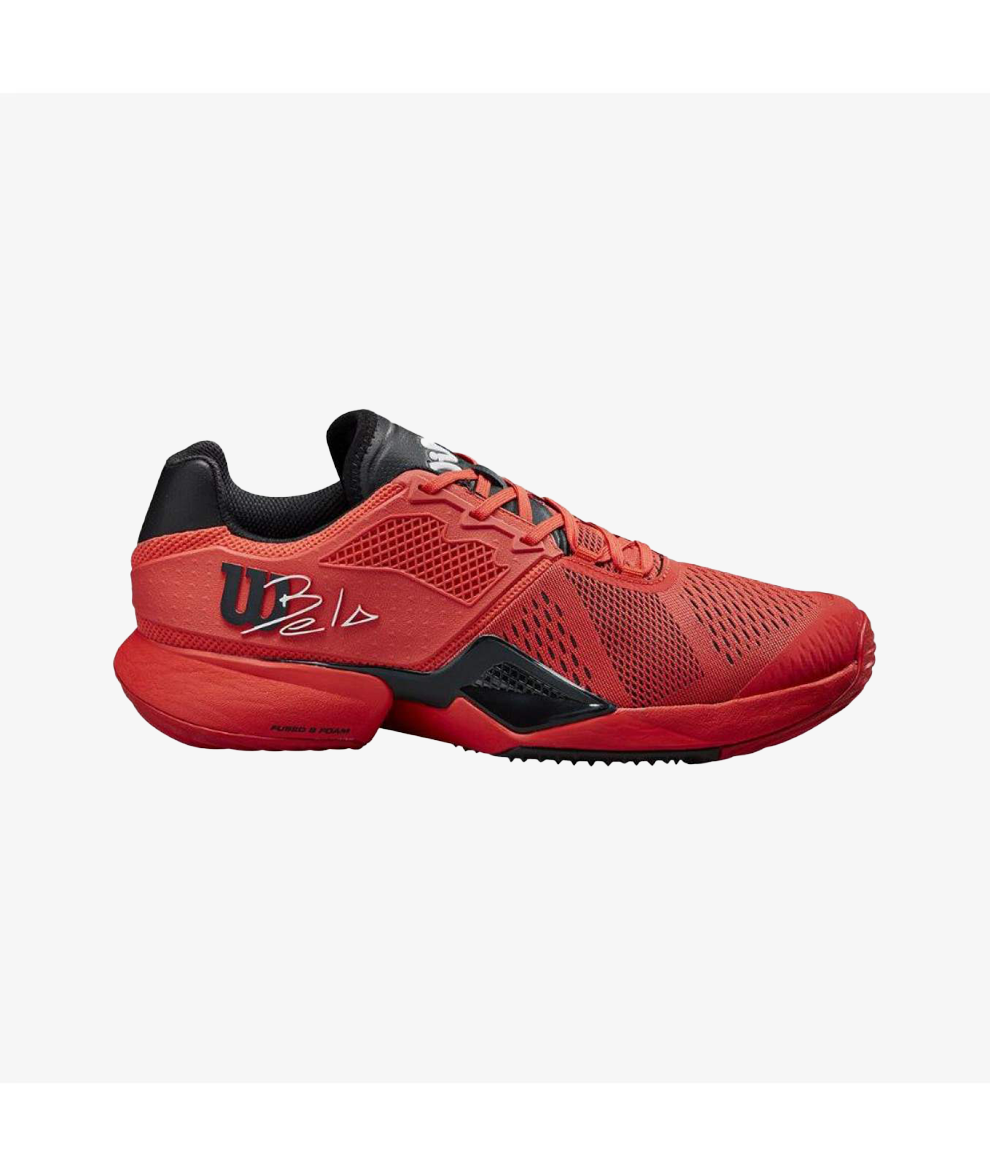 Wilson Bela Tour Red Black Sneakers