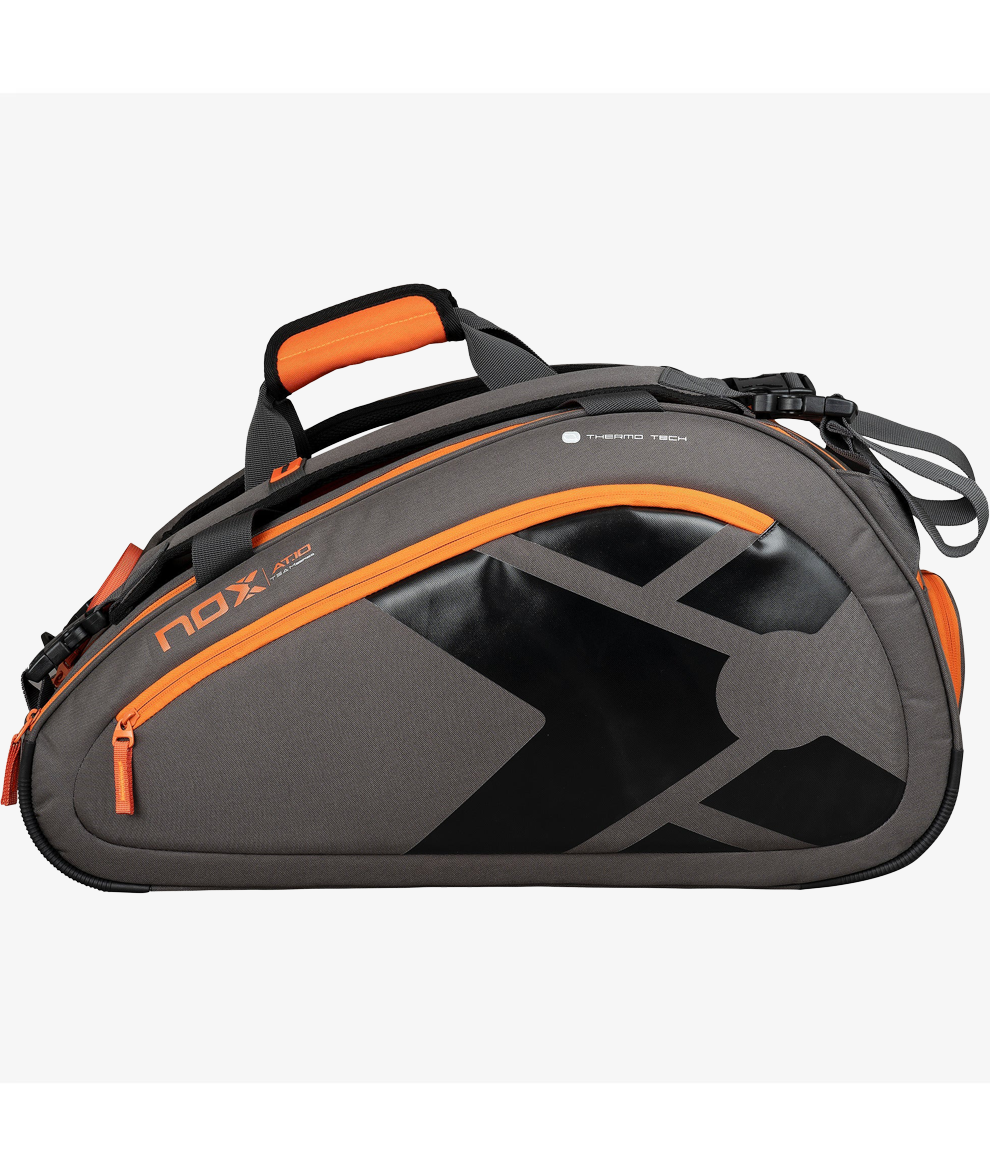 AT10 TEAM GREY/ORANGE PADEL BAG