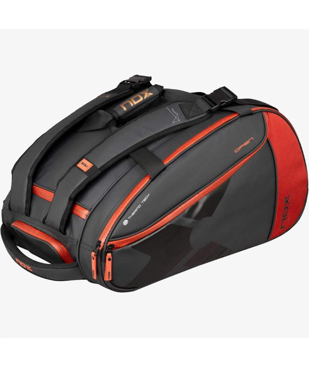 Nox AT10 Luxury Open Series Black Red Padel Bag 3