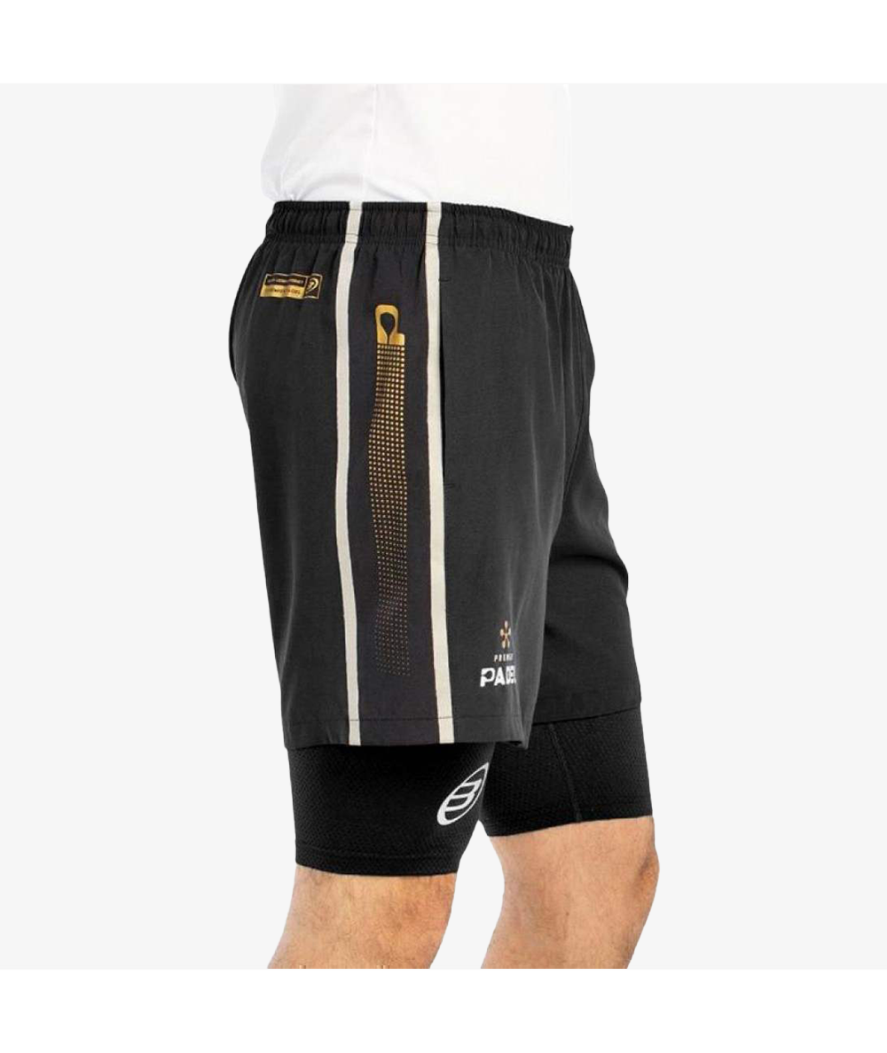 Bullpadel Premier Padel Black Carbon Short 4