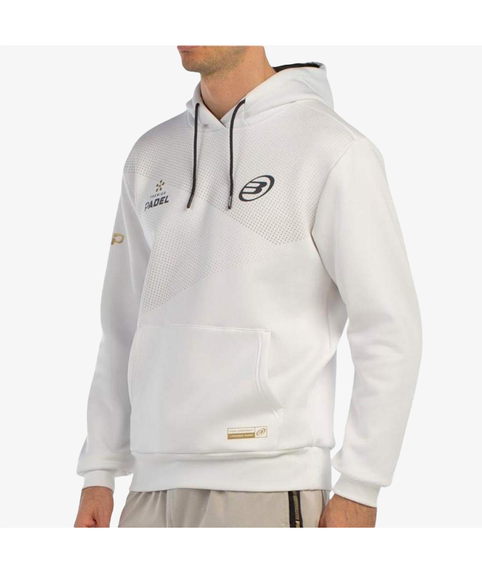 Bullpadel Premier Padel Baque White Sweatshirt 4
