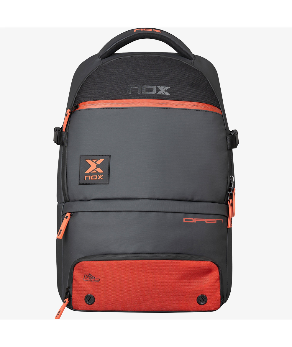 LUXURY OPEN SERIES BACKPACK BLACK/RED