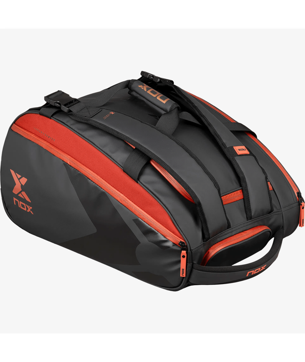 LUXURY OPEN SERIES PADEL BAG BLACK/RED 3