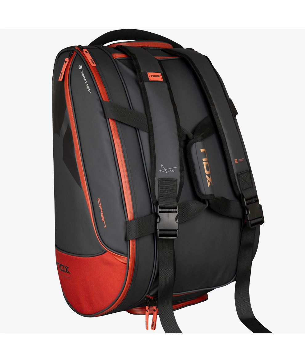 LUXURY OPEN SERIES PADEL BAG BLACK/RED