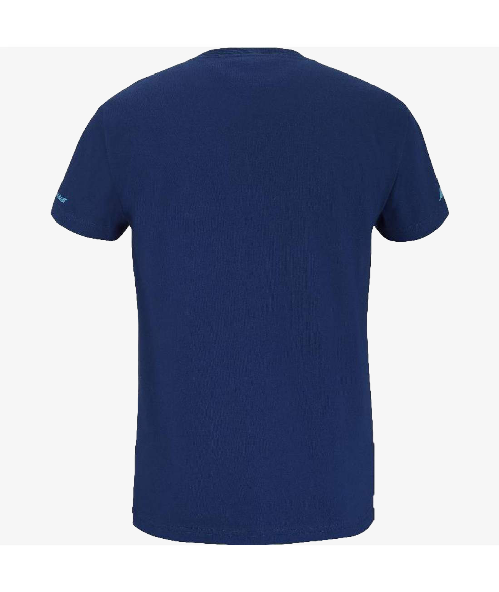 Babolat Juan Lebron Dark Blue Cotton T-Shirt 2