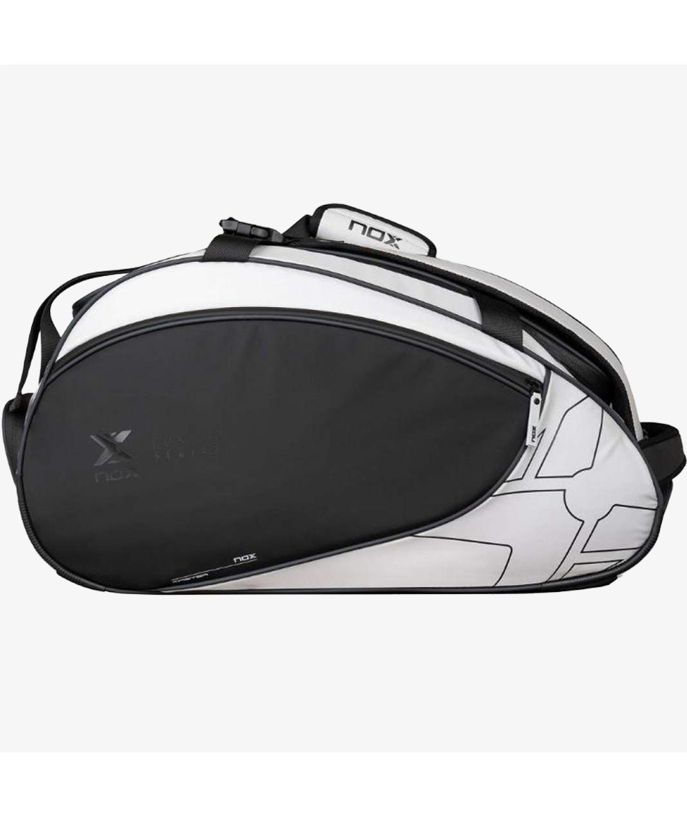 Nox AT10 Luxury Master Series Padel Bag Black White 1