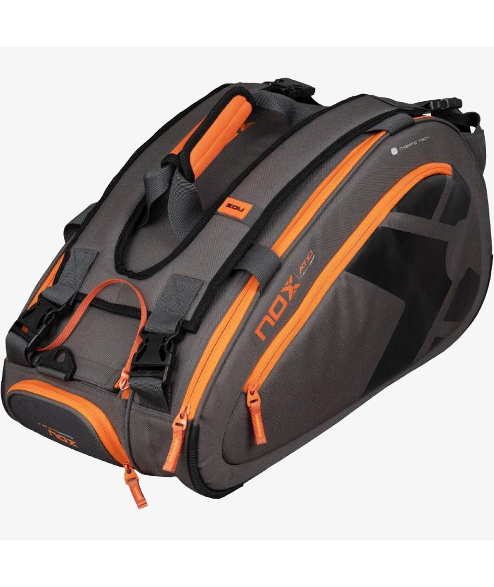 Nox AT10 Team Gray Orange Padel Bag 4