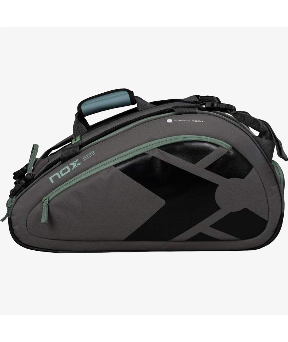 Nox AT10 Team Gray Green Padel Bag 1
