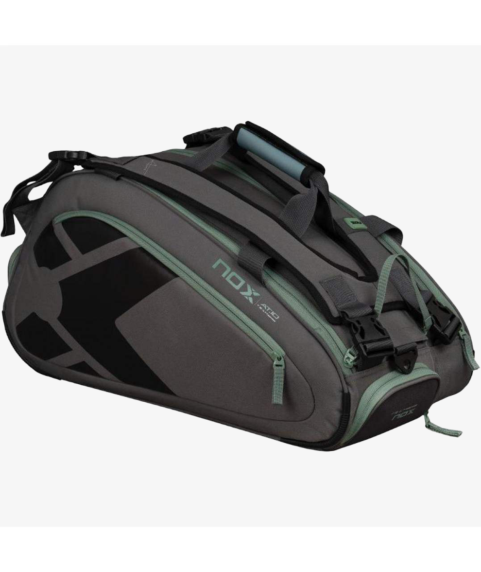 Nox AT10 Team Gray Green Padel Bag 4