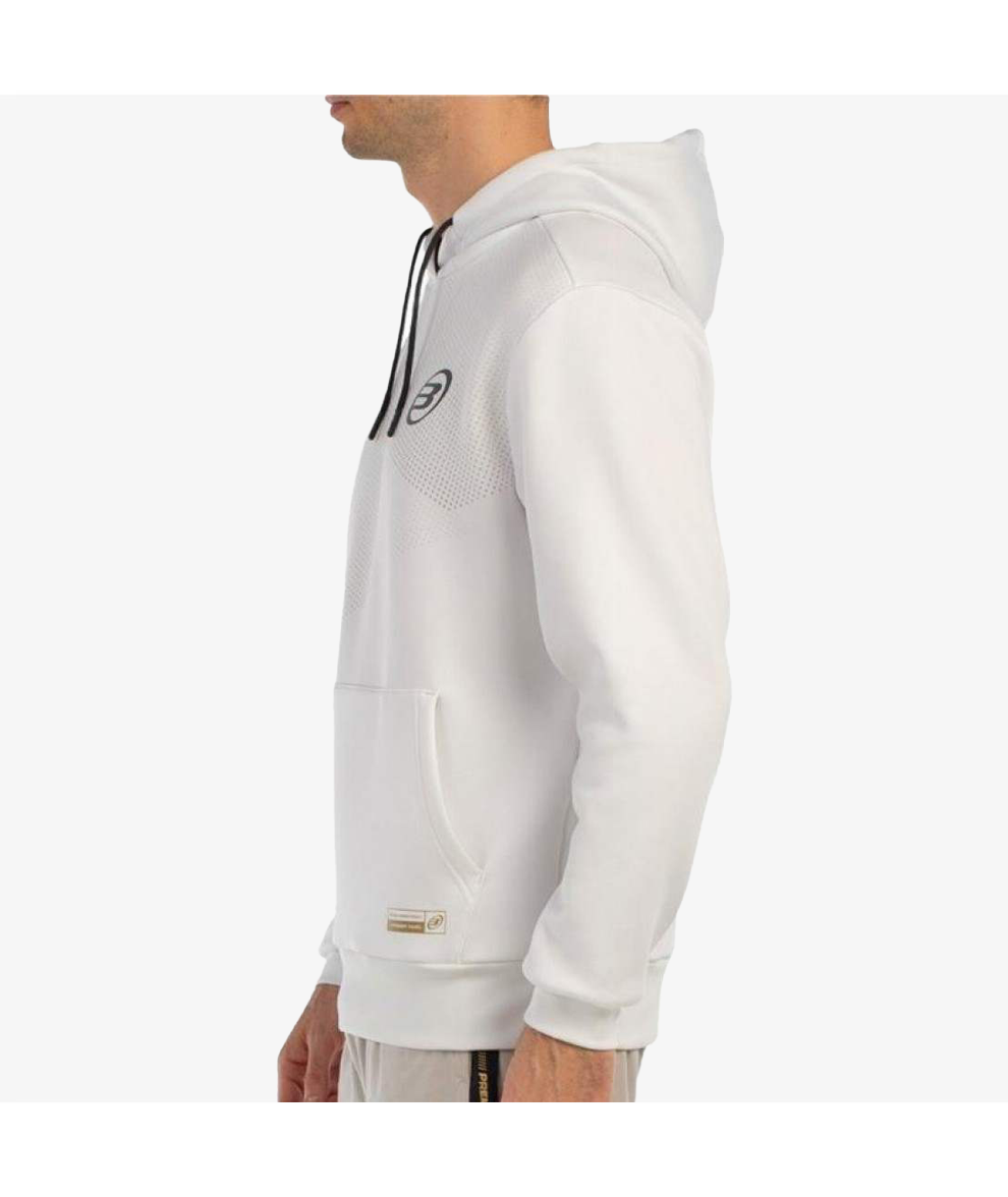 Bullpadel Premier Padel Baque White Sweatshirt 3