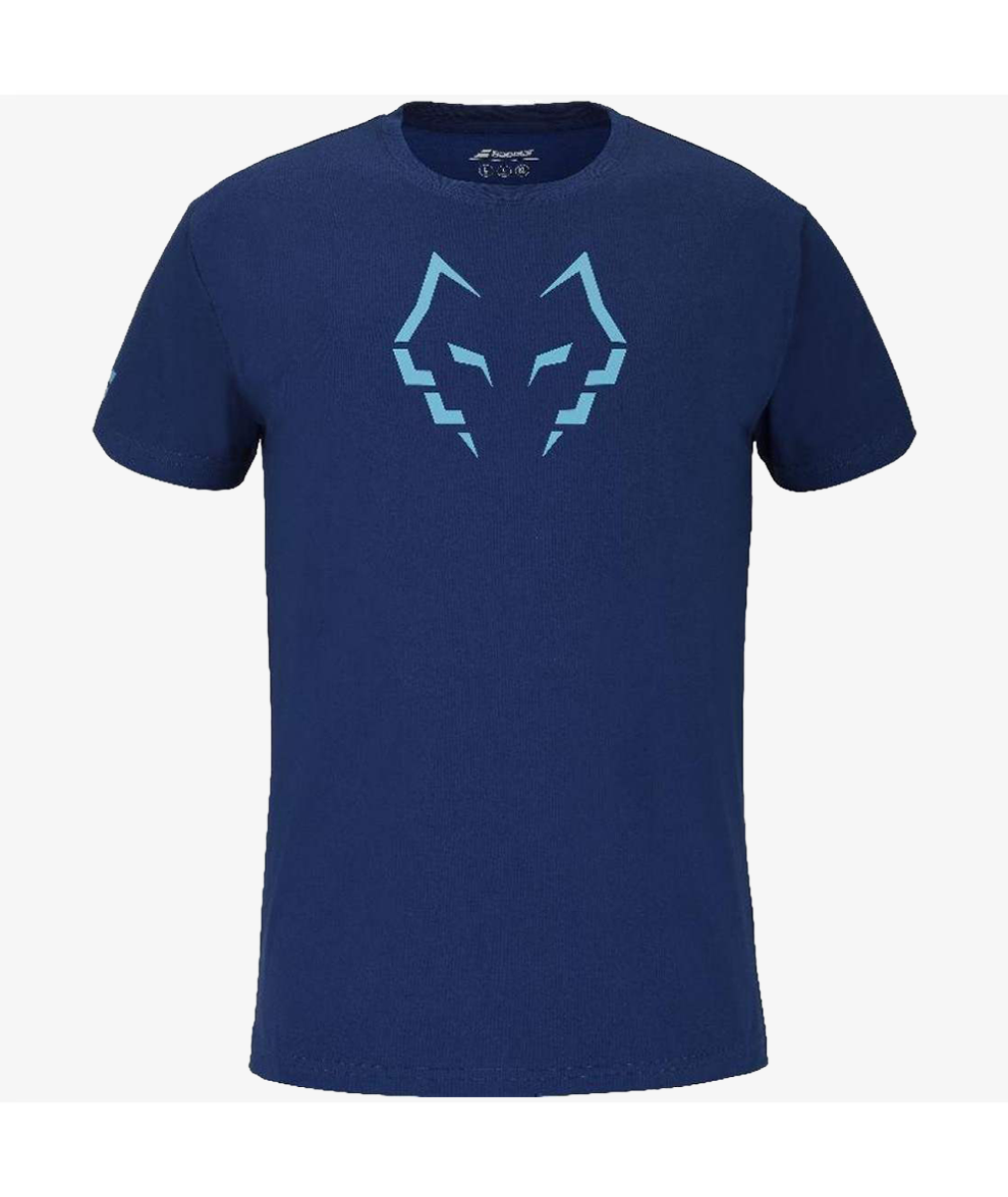Babolat Juan Lebron Dark Blue Cotton T-Shirt 1