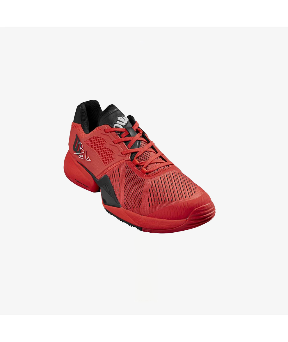 Wilson Bela Tour Red Black Sneakers 4